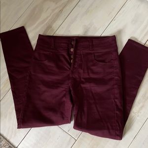 ✨ Maroon Jeans 👖 ✨